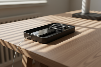 Siyah Uşak Tepsisi, Kablo Kesikli