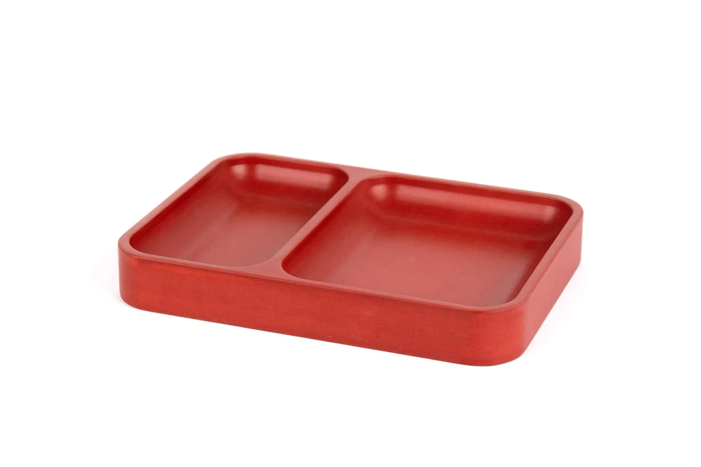 Dual Compartment Valet Tray