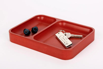 Dual Compartment Valet Tray