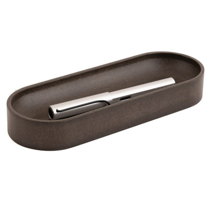 Gray Large Oval Pen Tray