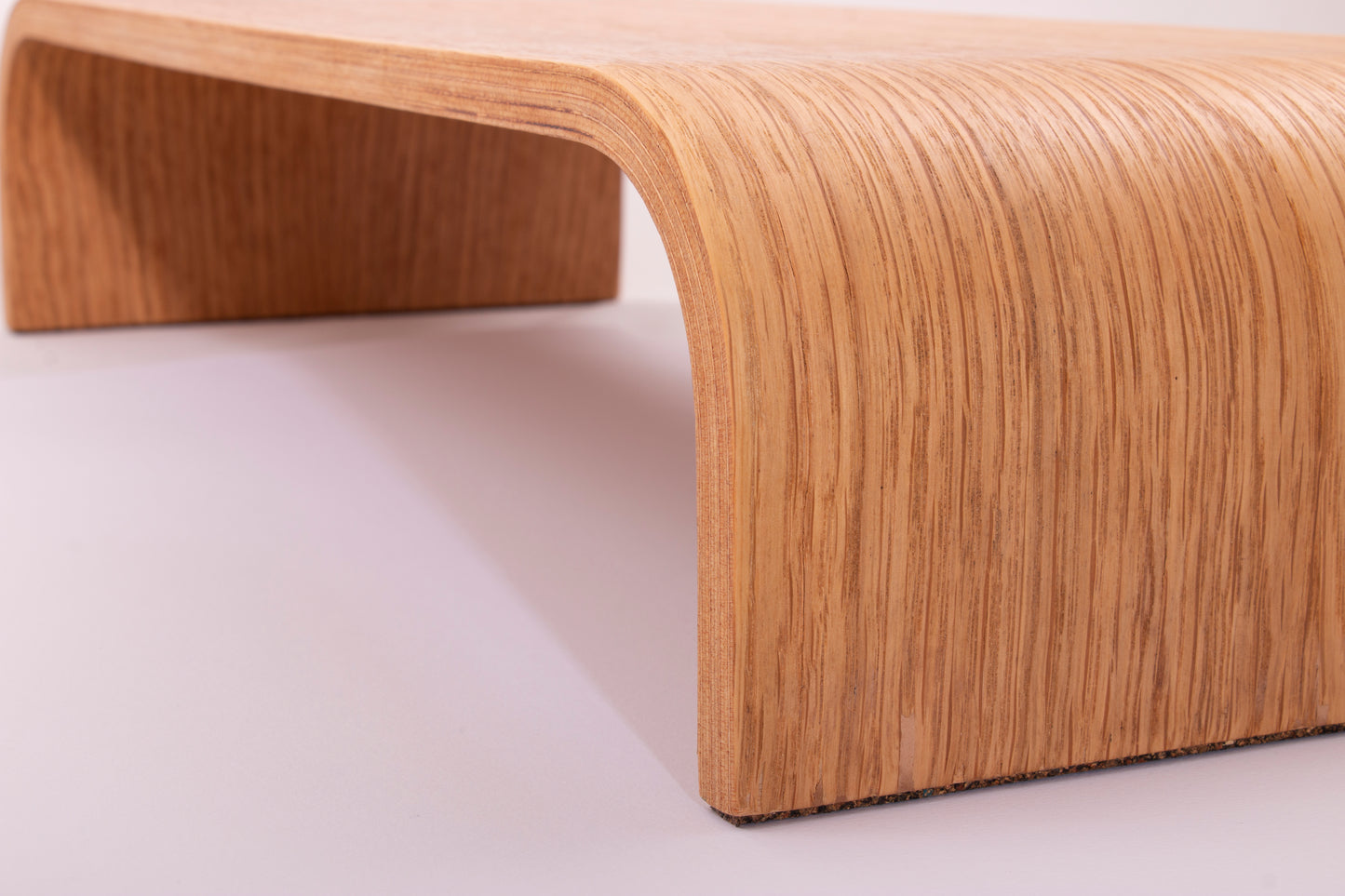 Oak Monitor Stand
