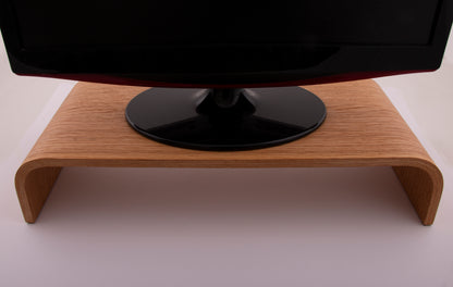 Oak Monitor Stand
