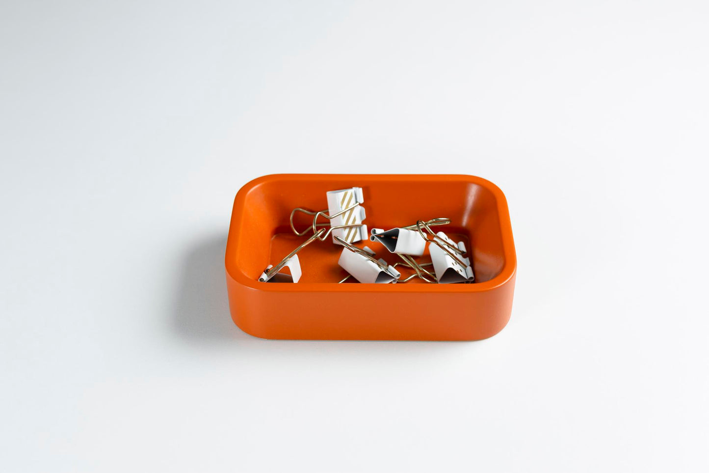 Orange Desk Organizer Set
