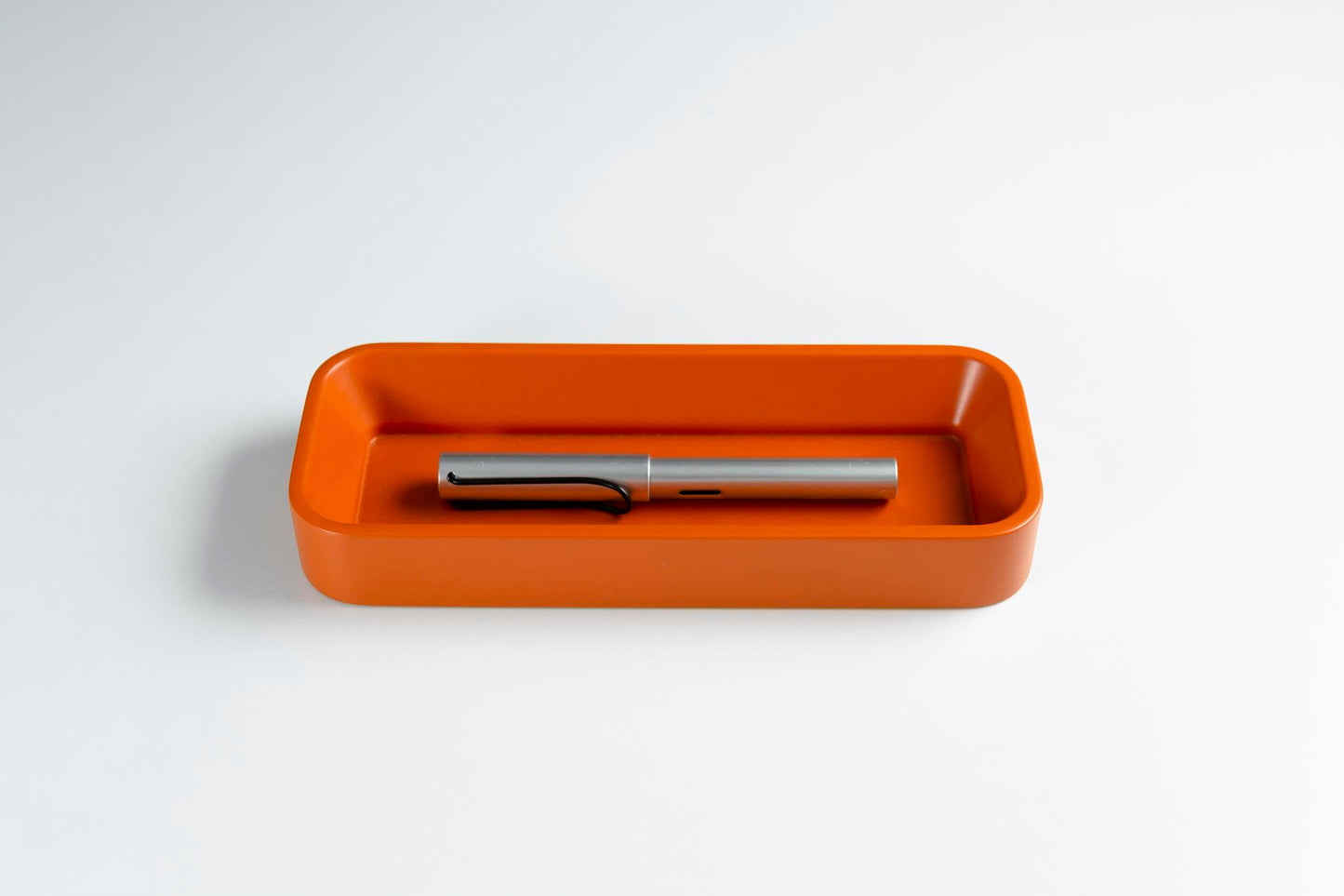 Orange Desk Organizer Set