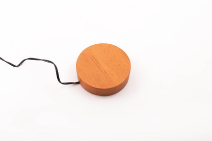 Ahşap Kablosuz Qi Şarj Cihazı