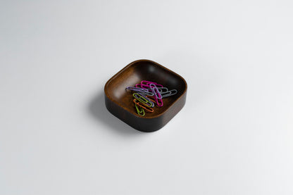 Ceviz Boyalı Kayın Ağacı Masa Düzenleyici Seti 