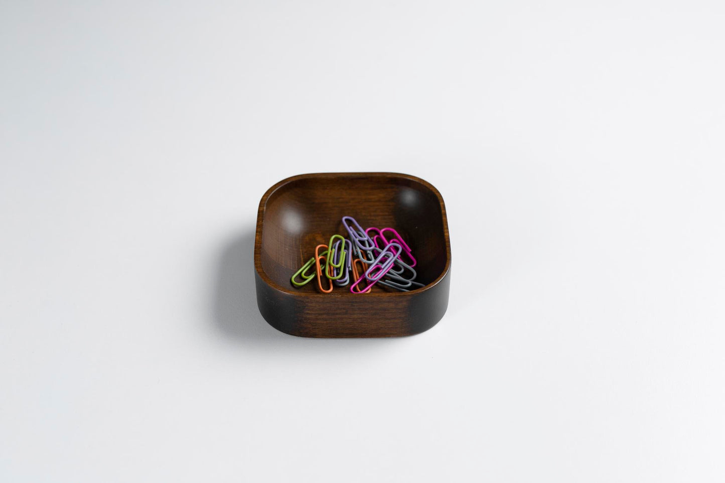 Ceviz Boyalı Kayın Ağacı Masa Düzenleyici Seti 