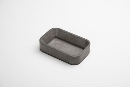 Gray Paper Clip Holder