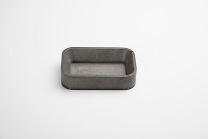 Gray Paper Clip Holder