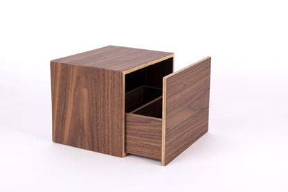 Wooden Recipe Card Box , Luxury and Modern Recipe Box, Birch or Walnut Wood, Suitable for 4x6 Cards