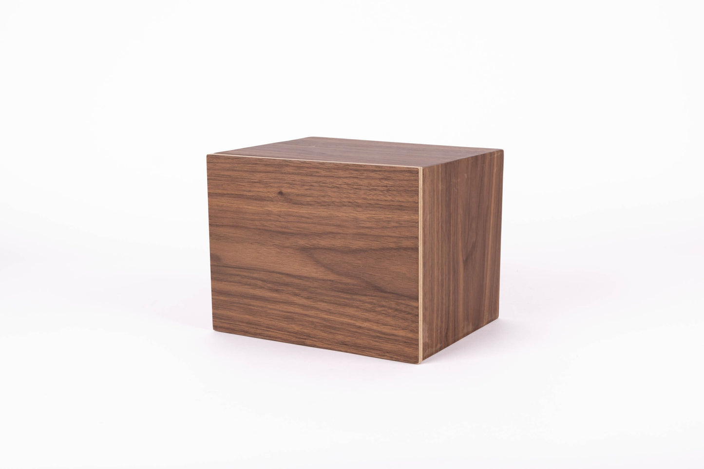 Wooden Recipe Card Box , Luxury and Modern Recipe Box, Birch or Walnut Wood, Suitable for 4x6 Cards