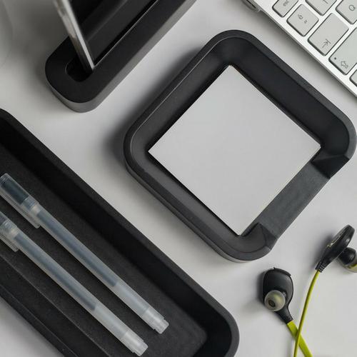 Iulia Black Memo Holder Black Desk Organizers Memo Holder Modern Desk Organiser Office Desk Accessories Iulia