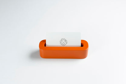 Orange Desk Organizer Set