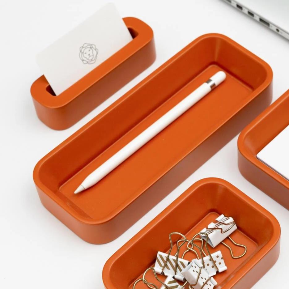 Orange Pen Tray