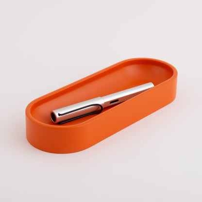 Orange Desk Organizer