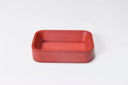 Red Paper Clip Holder