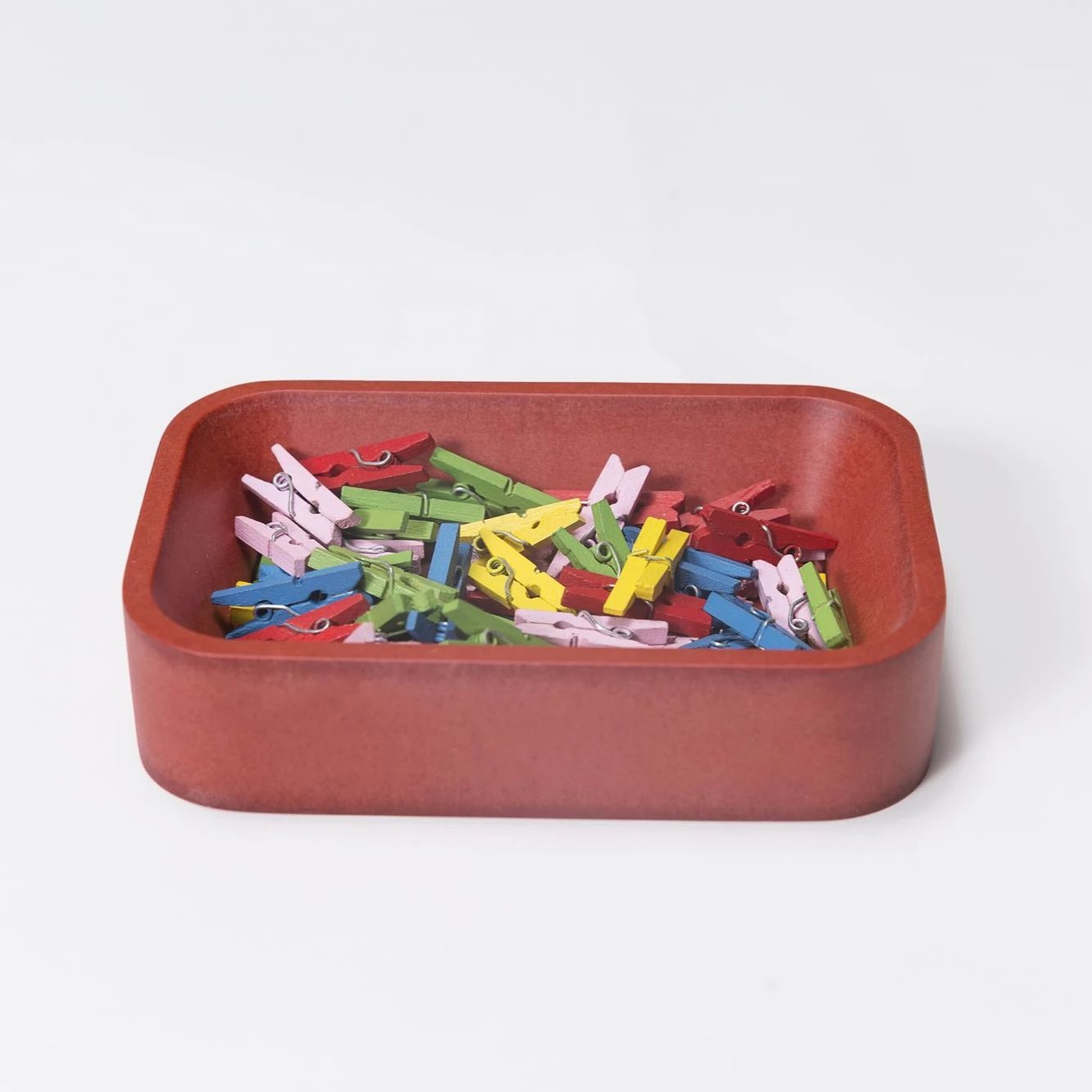 Red Paper Clip Holder
