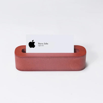 Red Business Card Holder