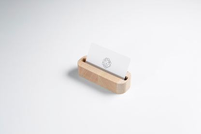 Beechwood Business Card Holder