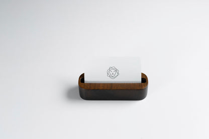 Ceviz Boyalı Kayın Ağacı Masa Düzenleyici Seti 