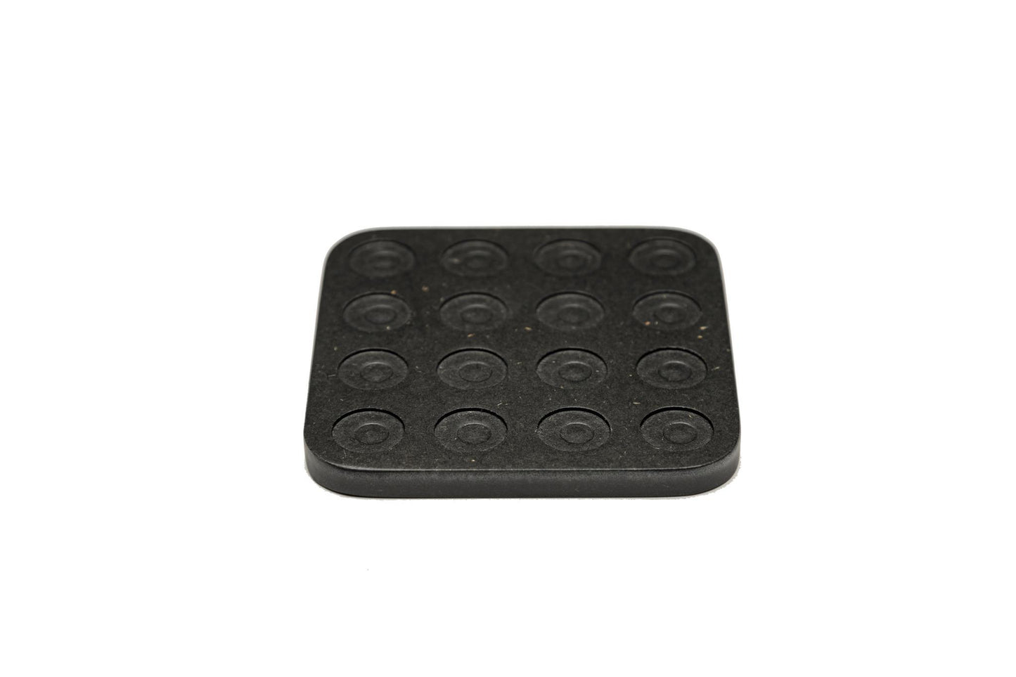 Iulia Black Circles Wood Coaster Set Black Circles Coasters Iulia